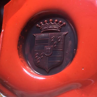 ceralacca da anello sigillo con stemma araldico (heraldic crest)