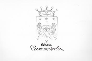 sketch of heraldic crest - disegno stemma araldico